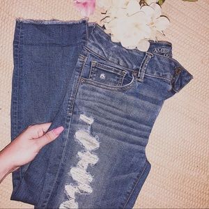 American Eagle Artist Crop Jeans💕✨